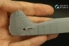 Quinta Studio QRV-021 Single riveting rows (rivet size 0.20 mm, gap 0.8 mm, suits 1/32 scale), Black color, total length 5,8 m/19 ft